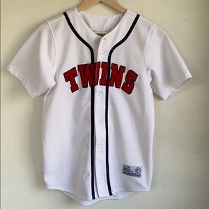 Boys MN Twins button down jersey